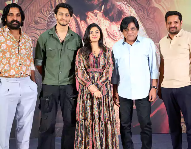 Vrusshabha Movie Press Meet Photos